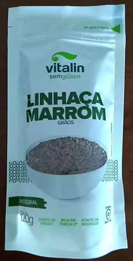 Linhaça Marrom Vitalin