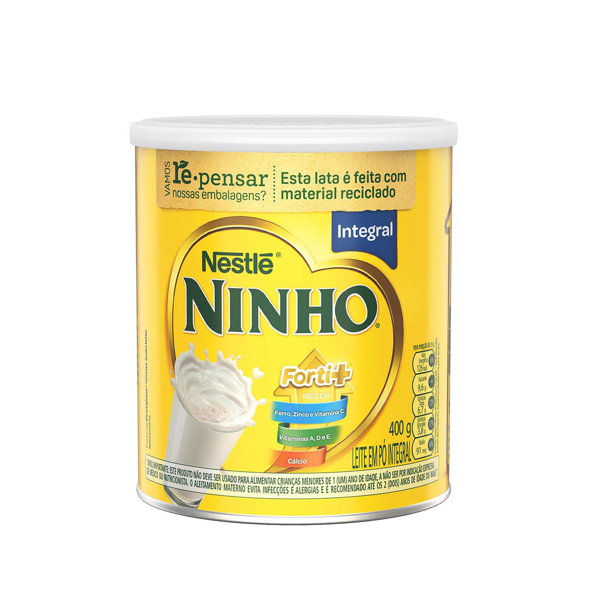 Leite Em Pó Integral Ninho Nestlé