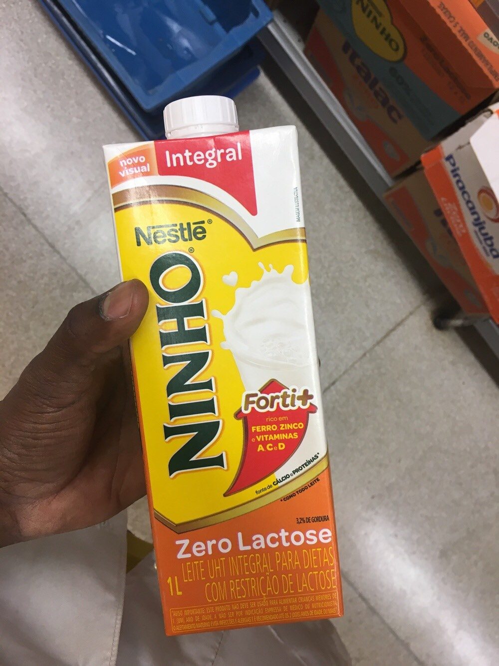 Leite Nestlé 1L Ninho sem lactose