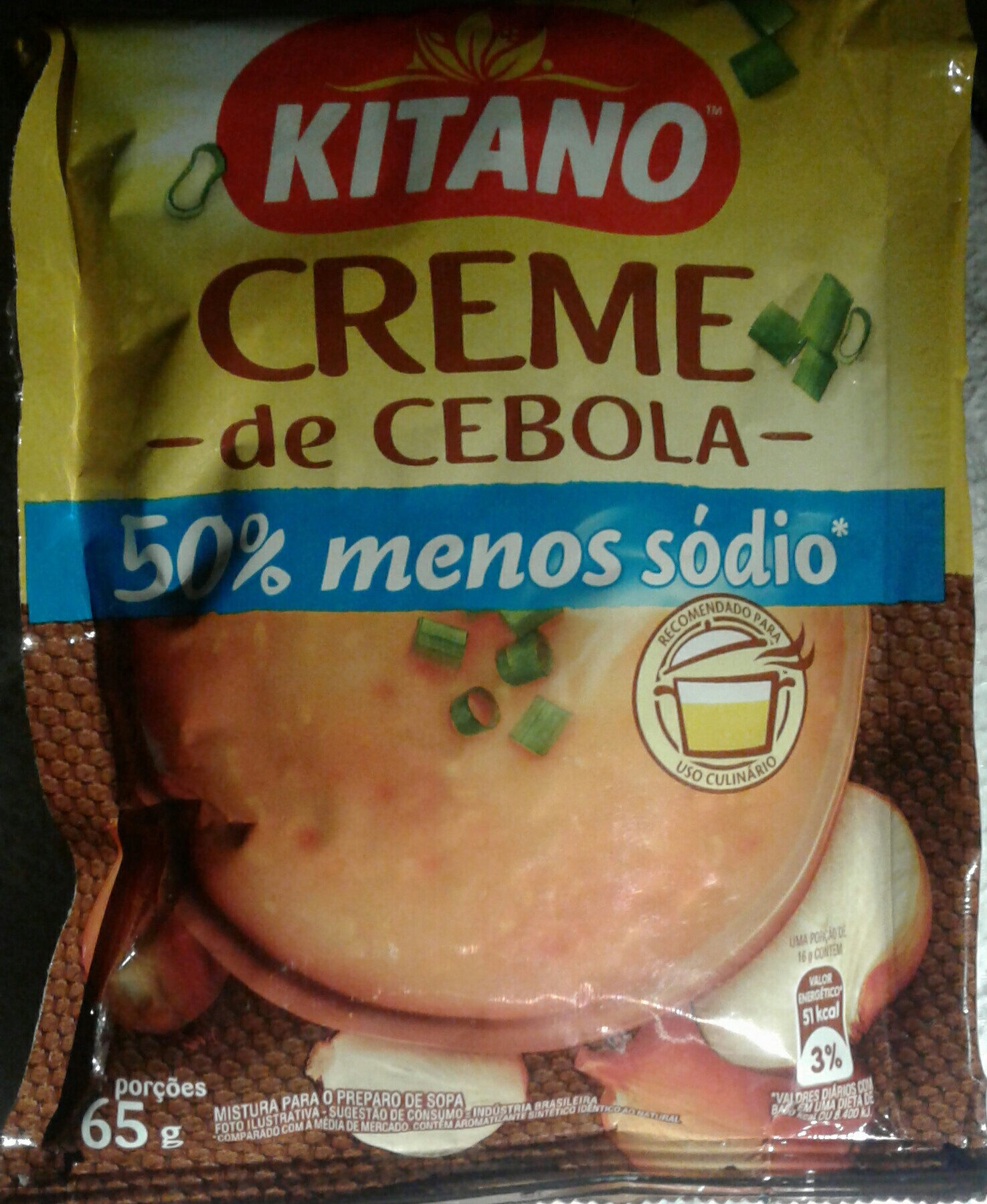 Creme de cebola Kitano