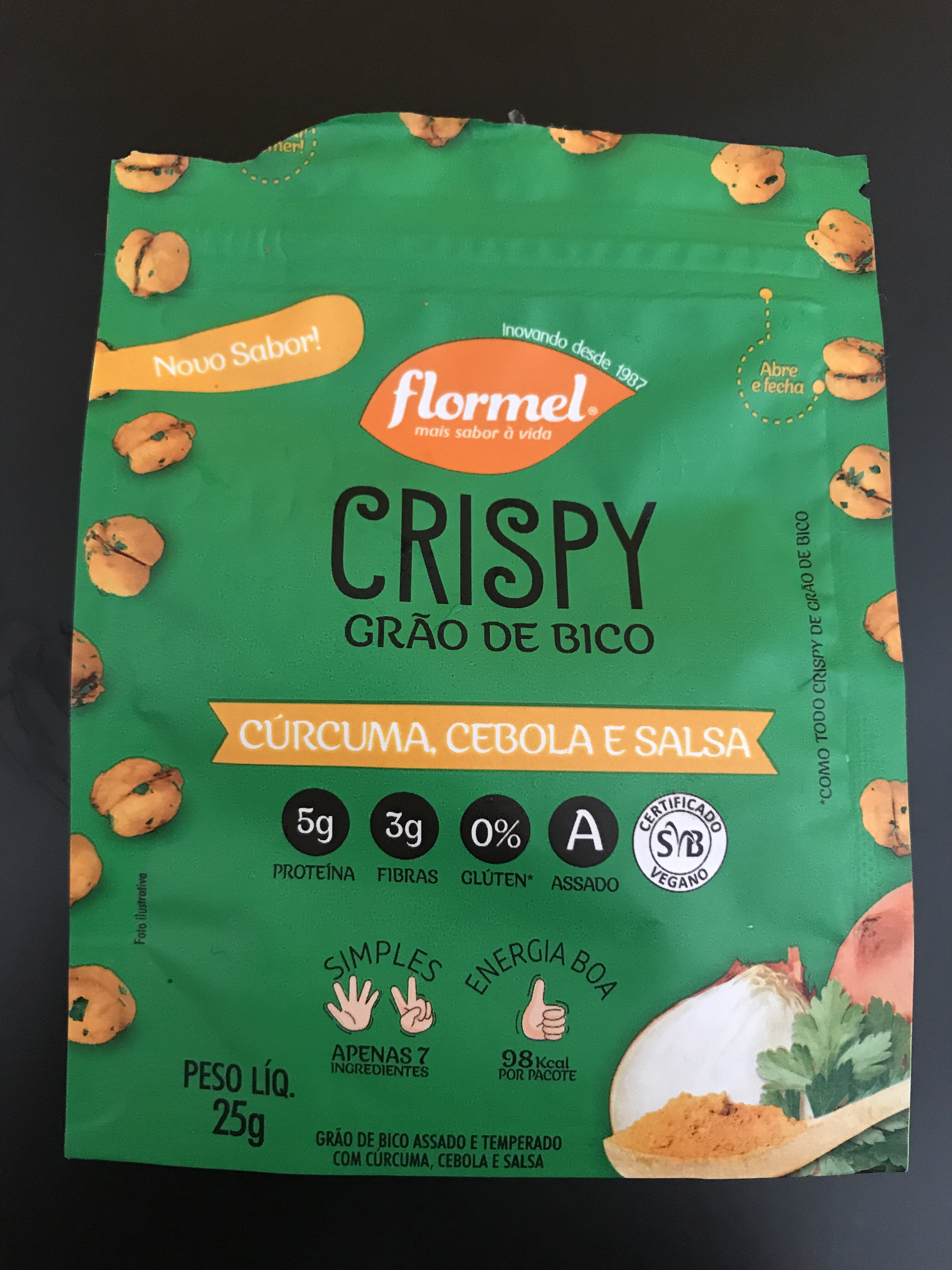 Crispy grão de bico Flormel