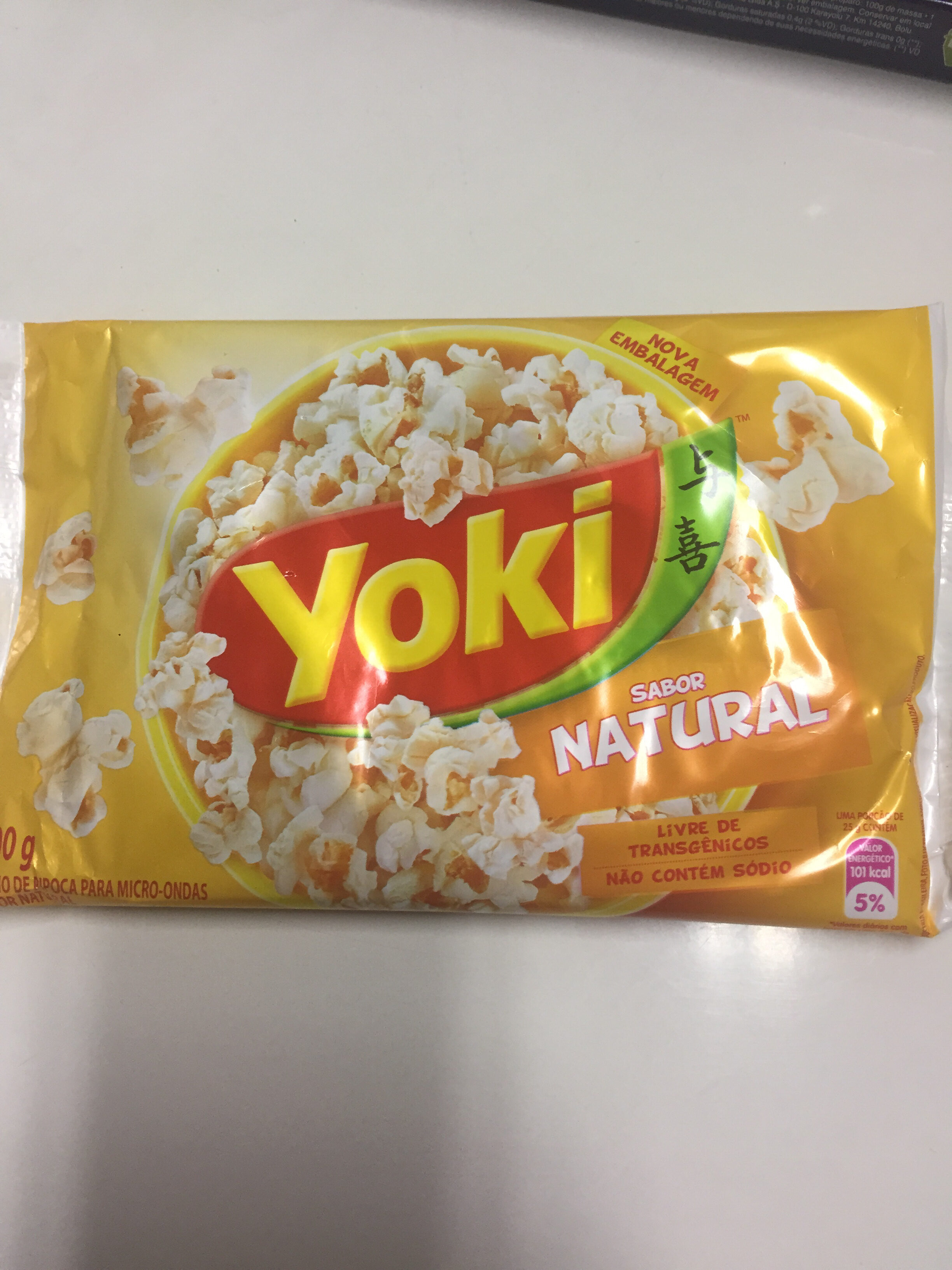 Pipoca de Microondas Yoki