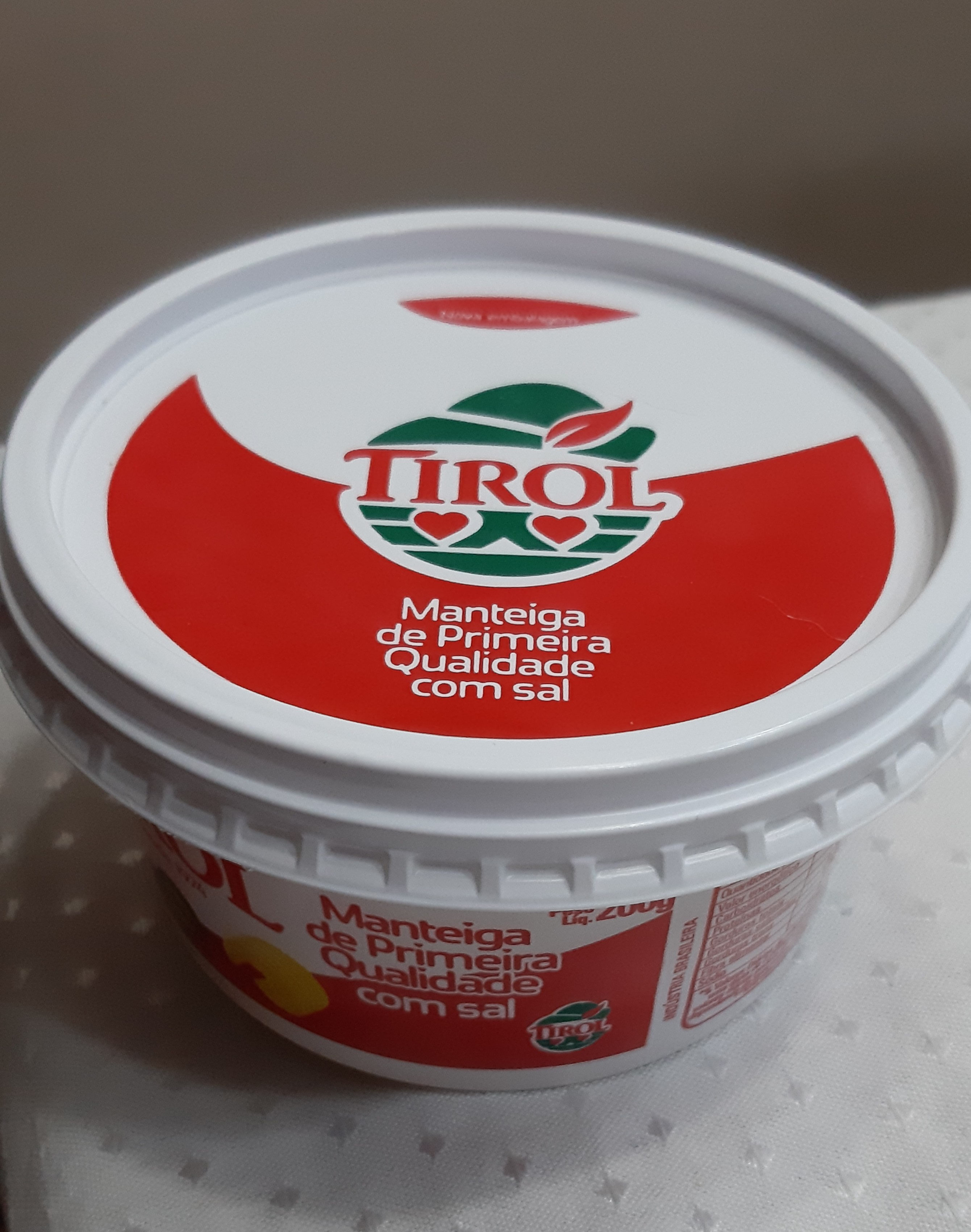Manteiga com sal Tirol