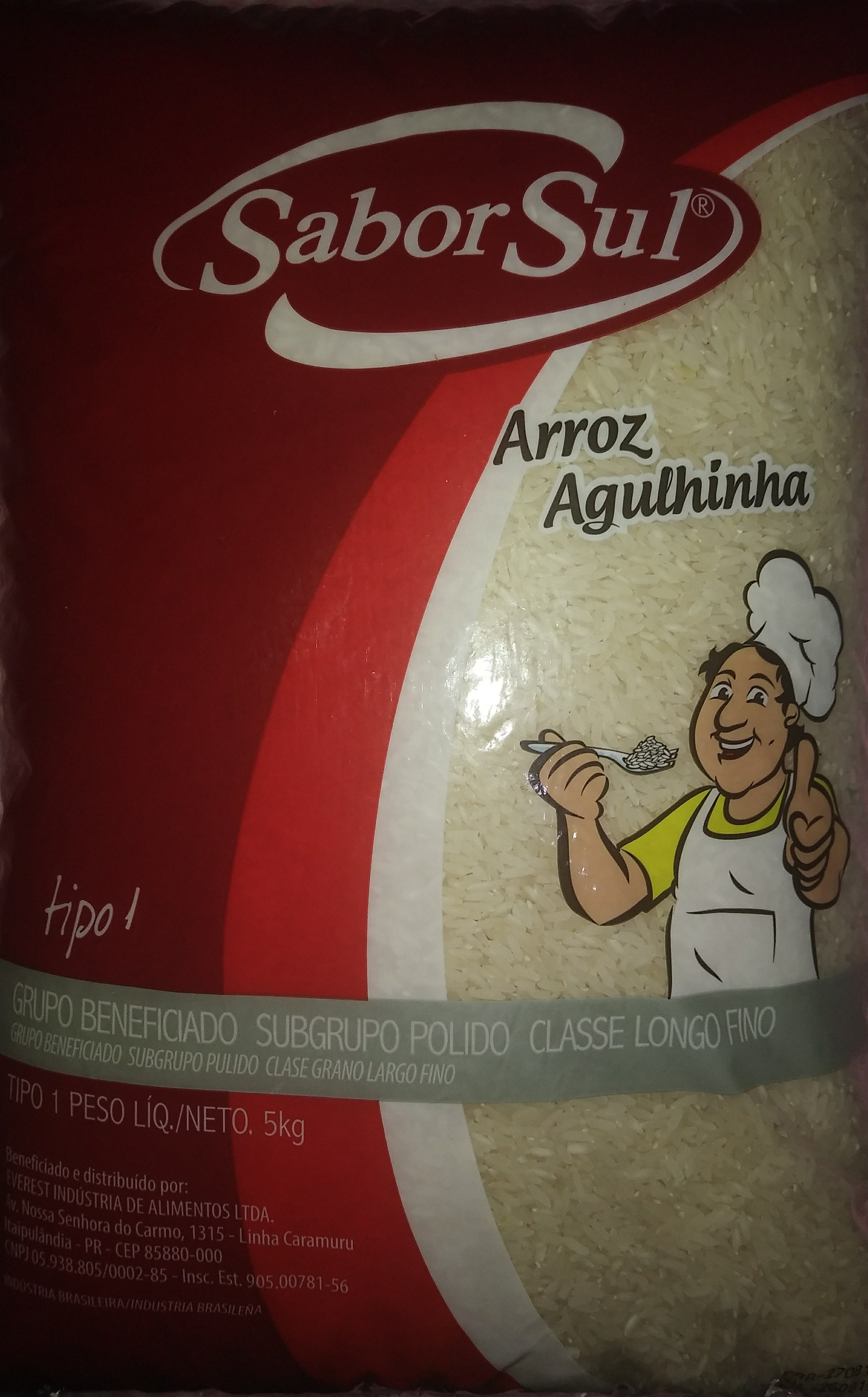 Arroz Agulinha Sabor Sul