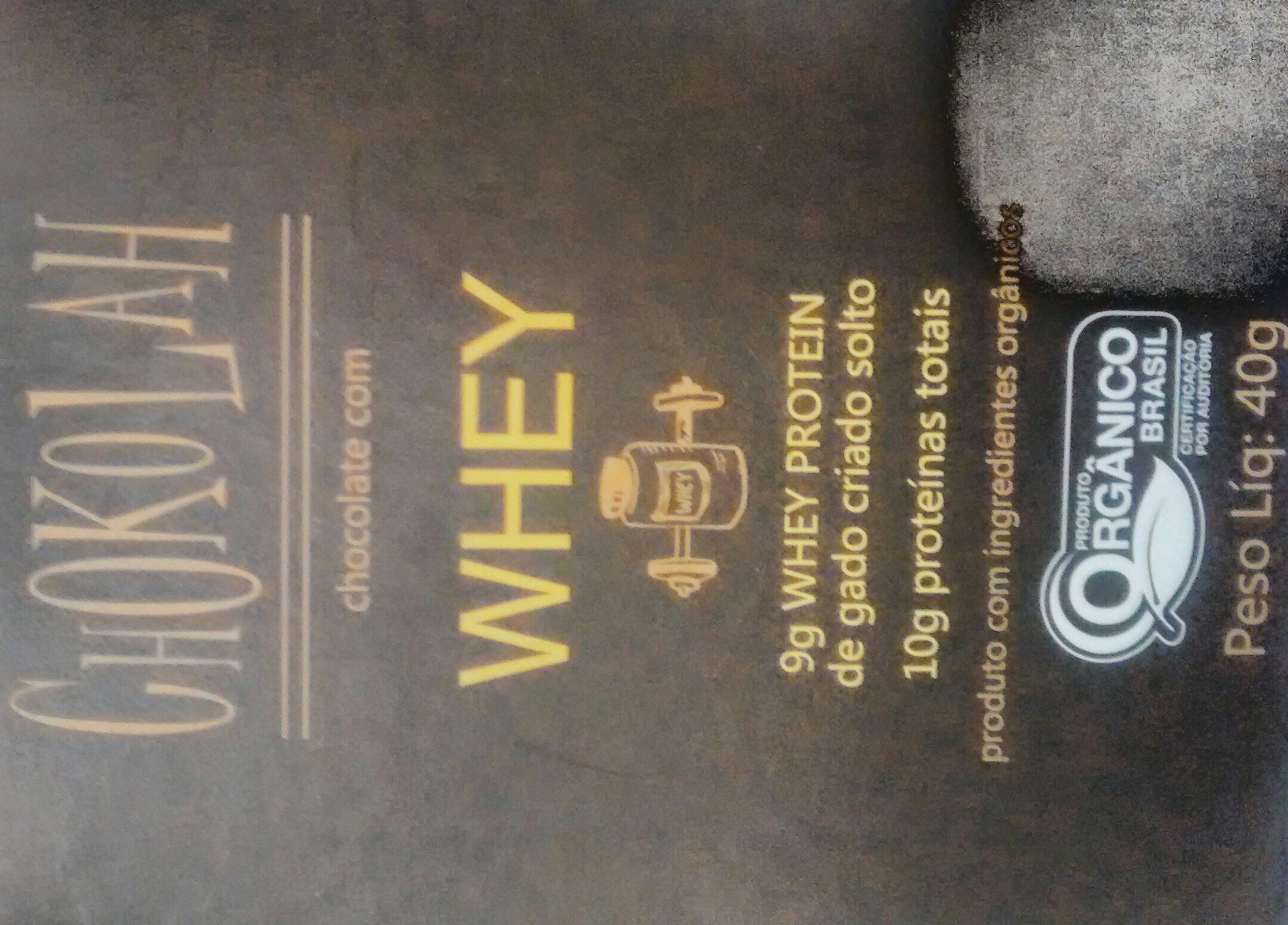 Chocolate com Whey Chokolah