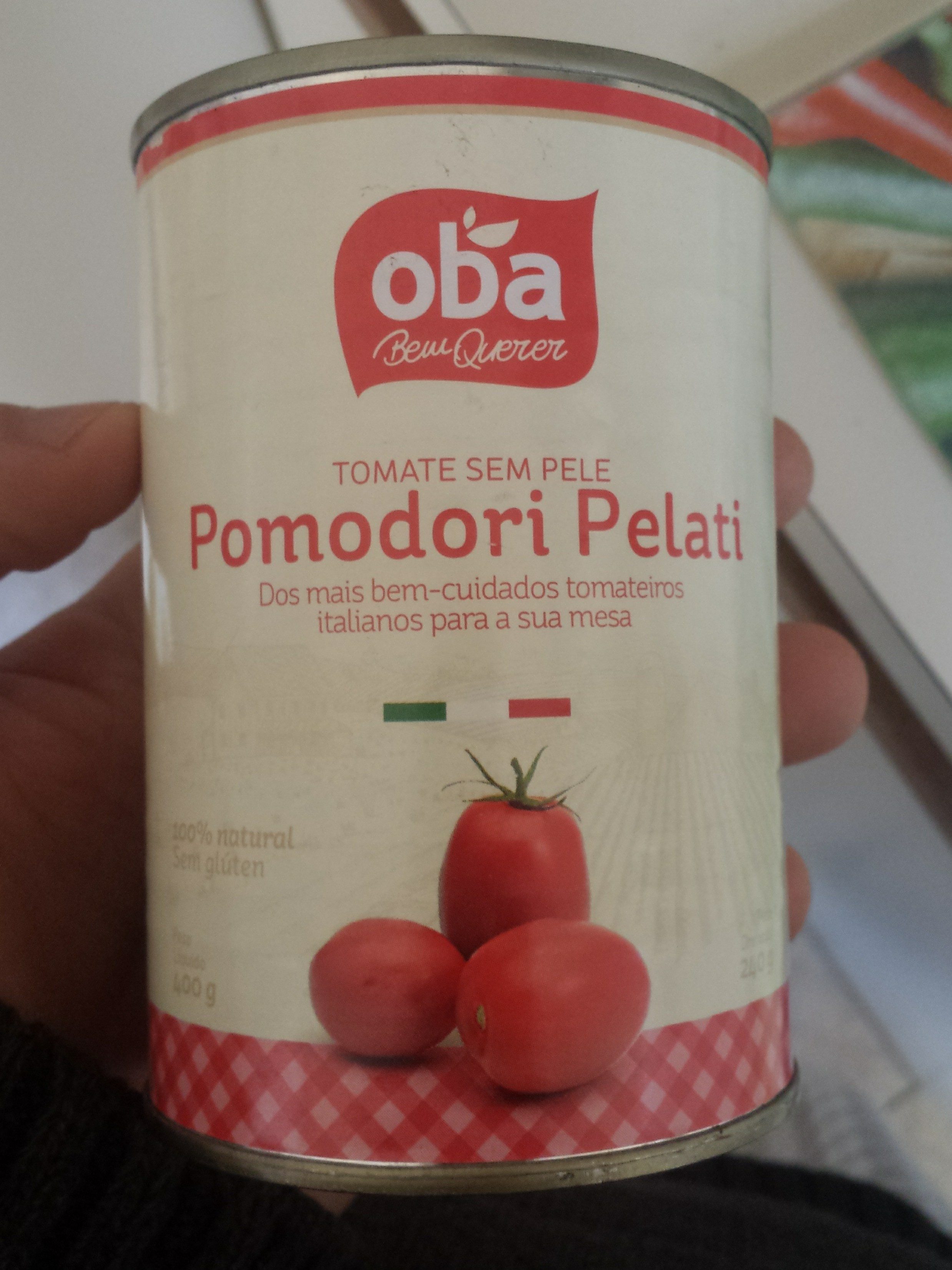 Tomate sem pele Oba