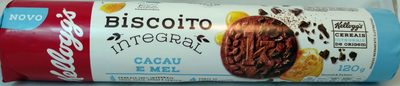 Biscoito integral cacau e mel Kellogg's