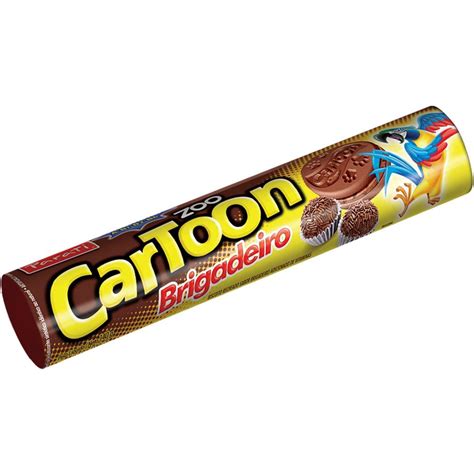 Biscoito Recheado Zoo Cartoon Brigadeiro
