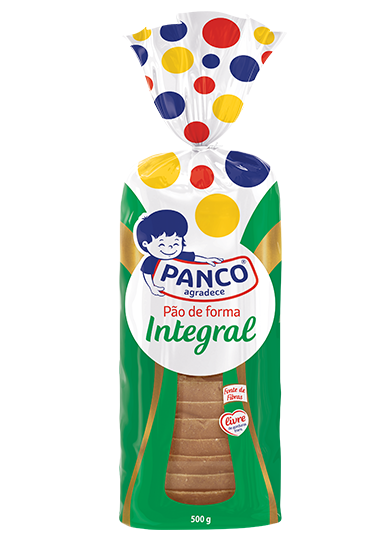 Pão de forma integral Panco
