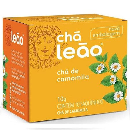 Chá leão de camomila
