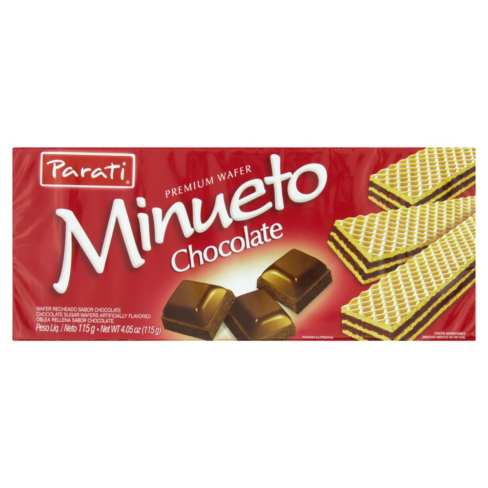 Minueto Parati sabor chocolate