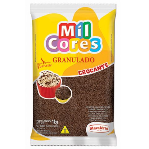 Chocolate Granulado Crocante Mil Cores