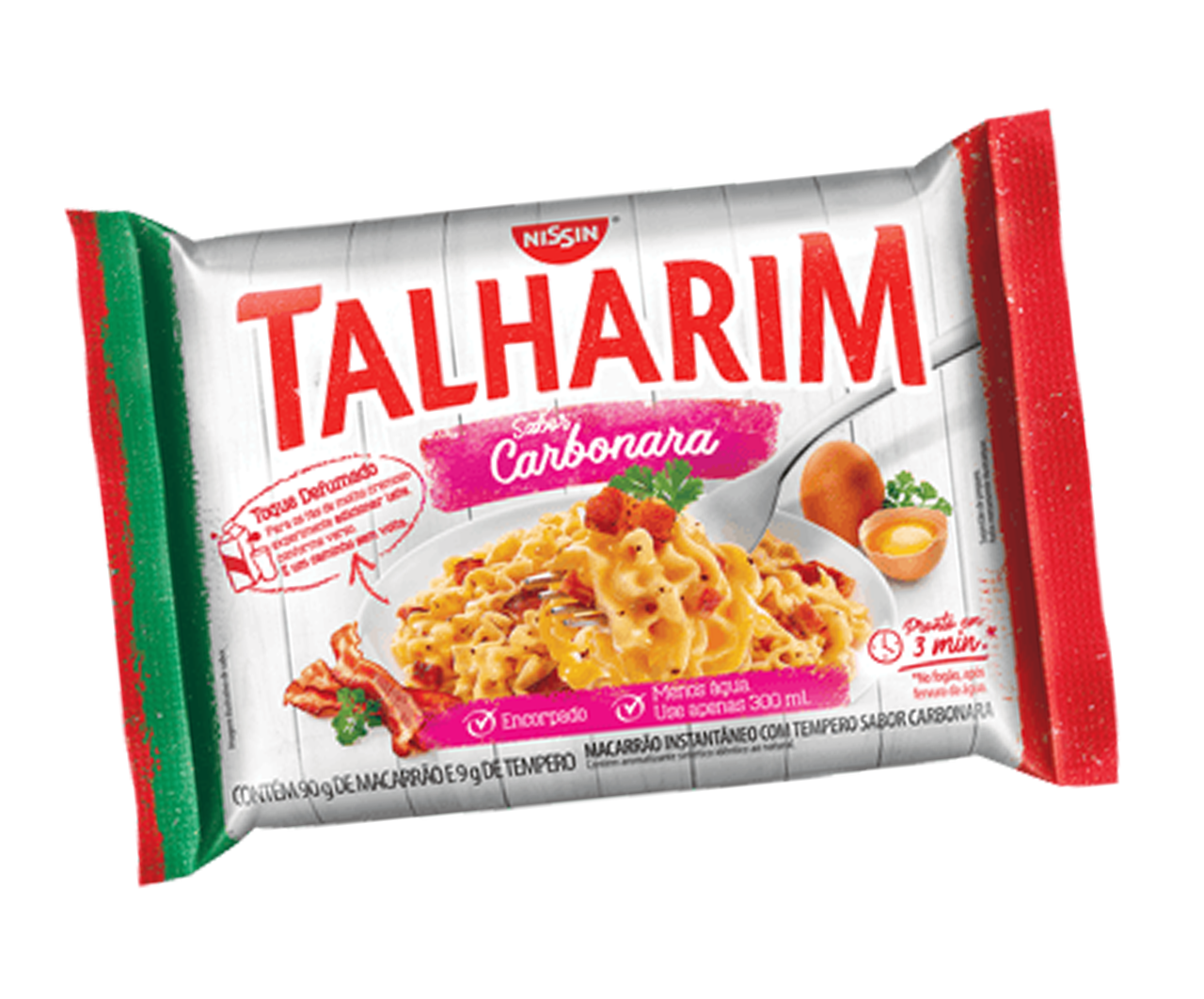 Talharin sabor carbonara Nisson Miojo