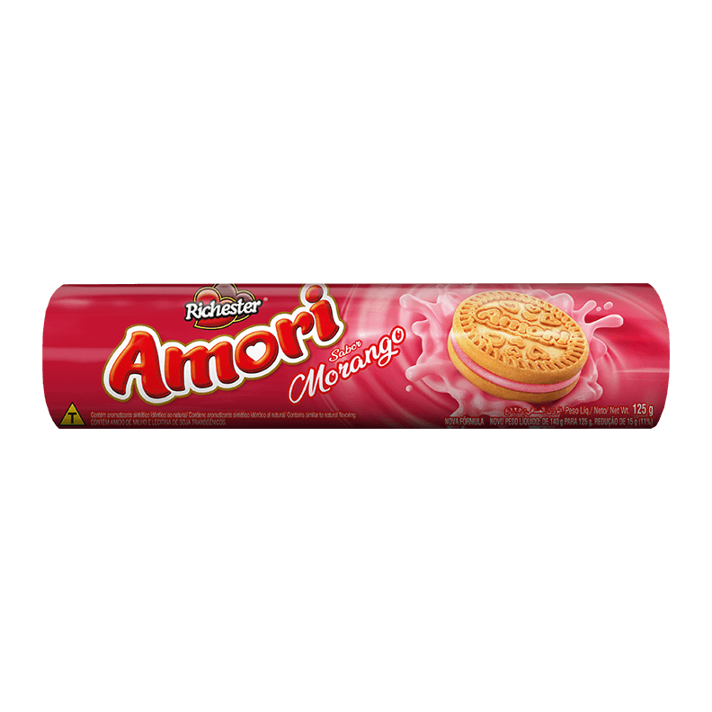 Biscoito de morango Richester