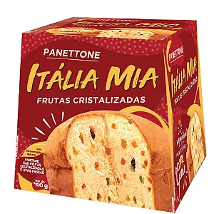 Panettone Itália Mia – Frutas Cristalizadas