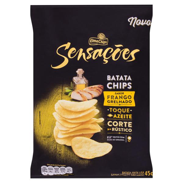 Batata Frita Frango Grelhado Sensações Elma Chips