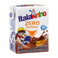 Bebida Láctea sem Lactose Italakinho Chocolate