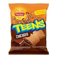 Biscoito Recheado de Chocolate Marilan Teens