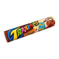 Biscoito Recheado Chocolate Branco e Chocolate ao Leite Trakinas
