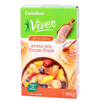 Aveia Integral em Flocos Finos Carrefour Viver