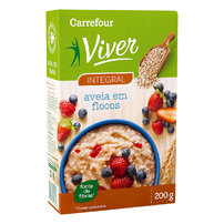 Aveia Integral em Flocos Tradicional Carrefour Viver