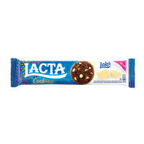 Cookie de Chocolate com Gotas de Chocolate Branco Lacta Laka
