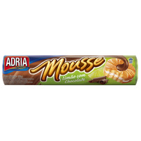 Biscoito Recheado de Limão e Chocolate Adria Mousse