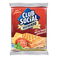 Biscoito Recheado Queijo e Tomate Club Social