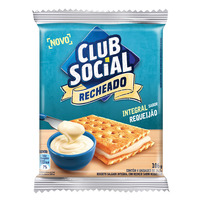 Biscoito Recheado de Requeijão Club Social