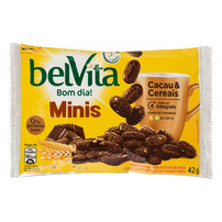 Biscoito Integral Cacau e Cereais Belvita