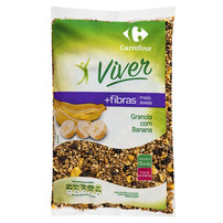 Granola Integral com Banana Carrefour Viver
