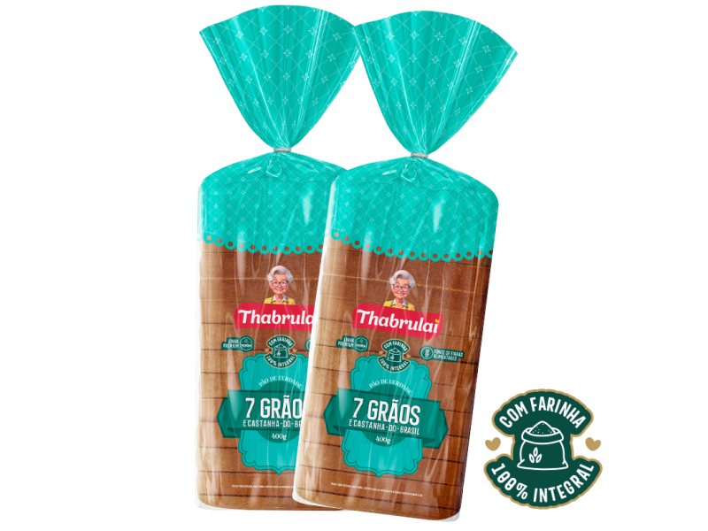 Pão Integral com 7 Grãos e Castanha da Thabrulai