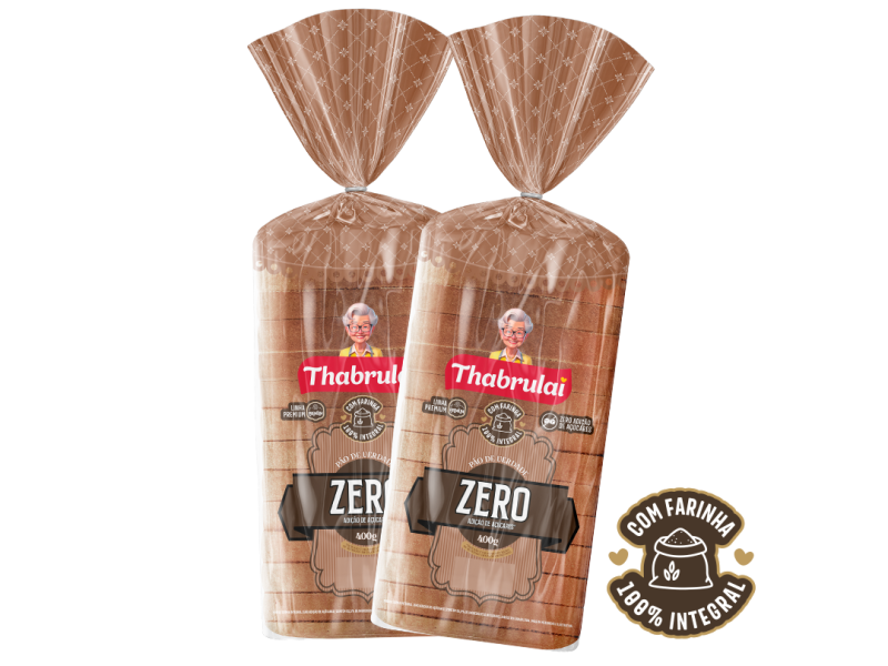 Pão Integral Zero Açúcar da Thabrulai