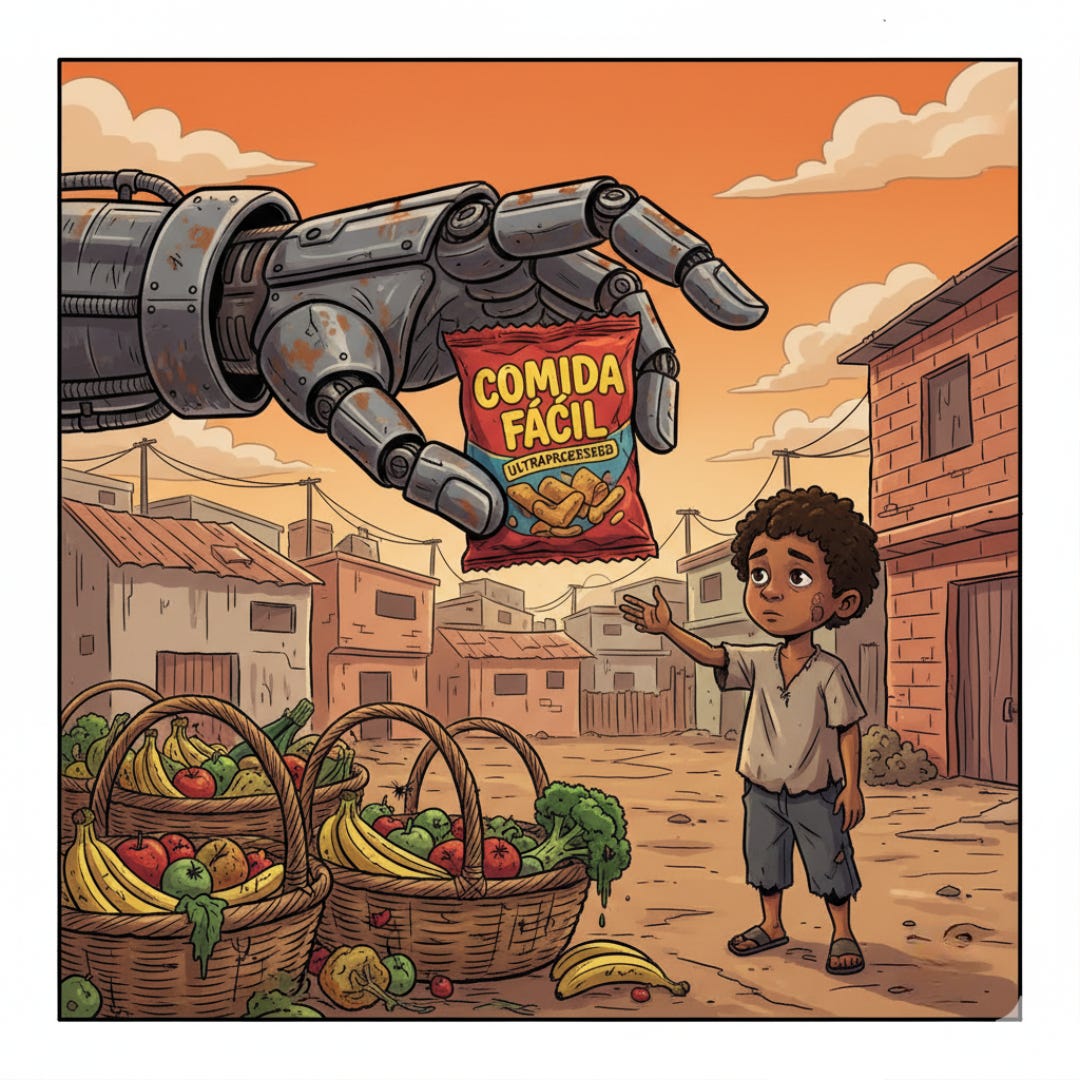 Nutricídio não é um erro, é uma arma