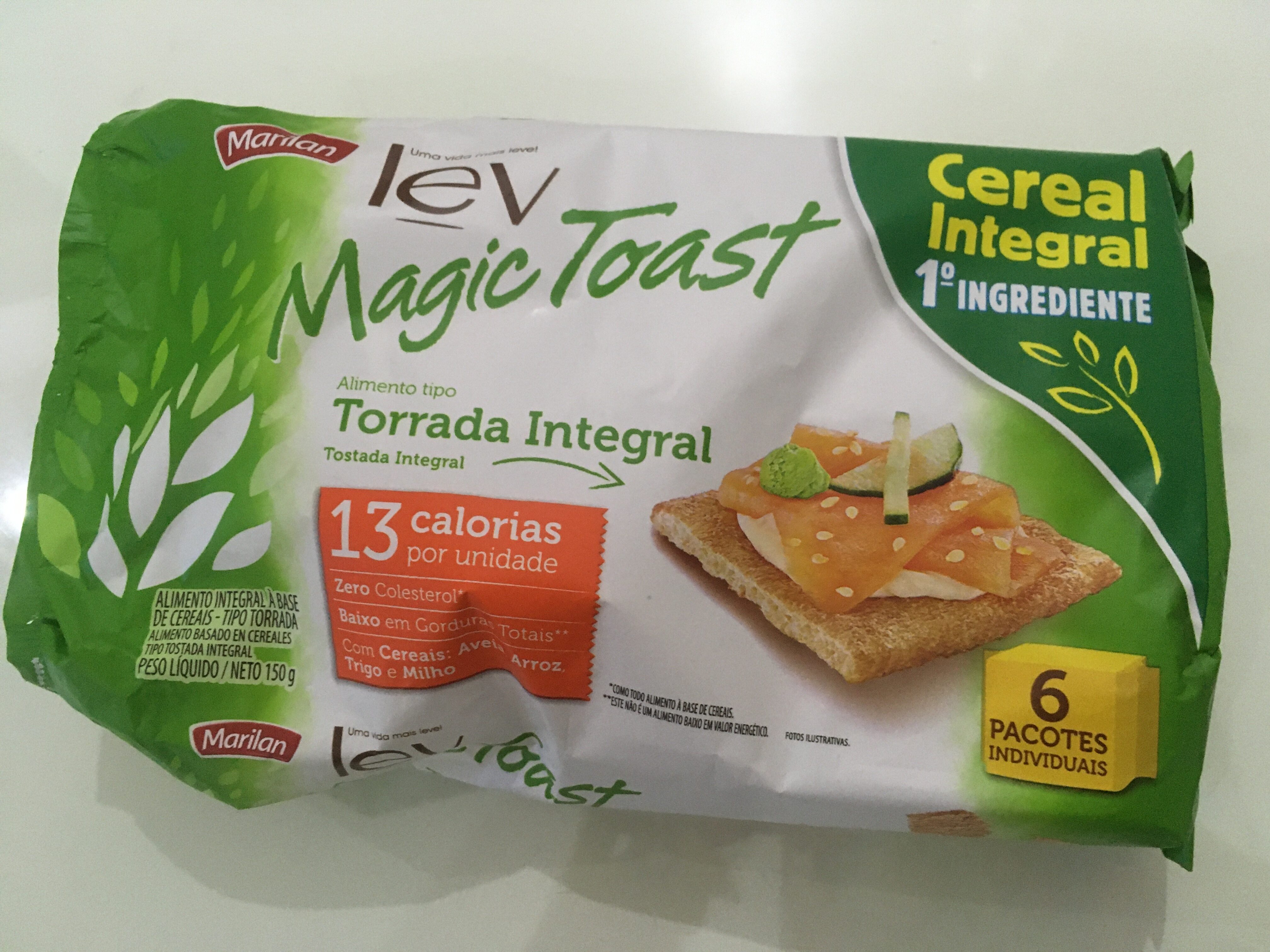 Torrada integral Marilan Lev