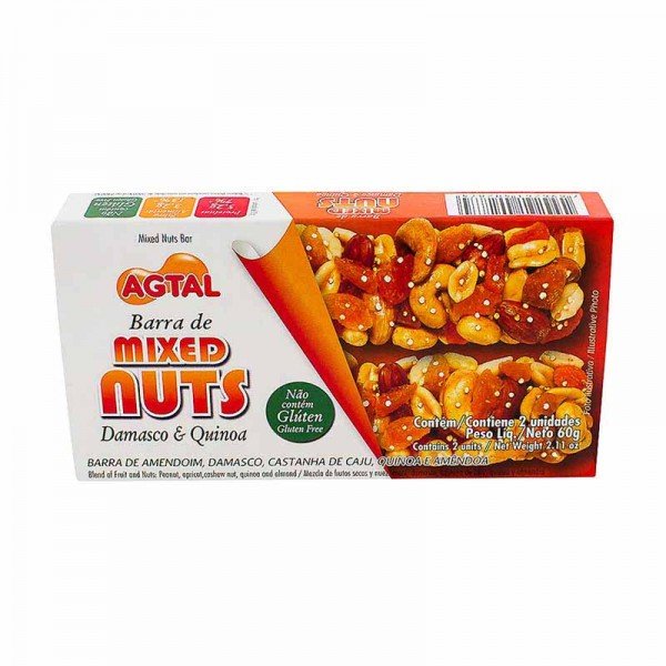 Mixed nuts damasco + quinoa Agtal